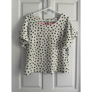 Anthropologie Postmark Polka Dot Top